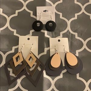 Wood Earrings